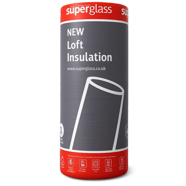 Superglass 44 Multi Loft Roll Insulation Packaged