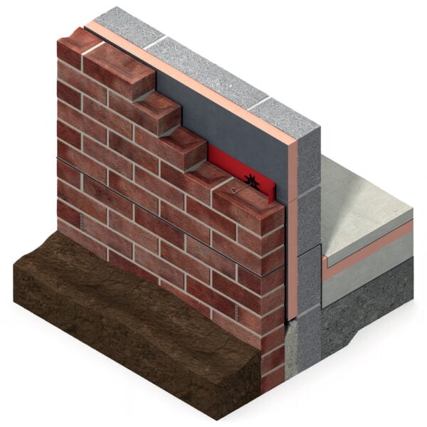 90mm Kingspan Kooltherm K106 Cavity Board Insulation 1200mm x 450mm Pack of 4 (2.16m2)