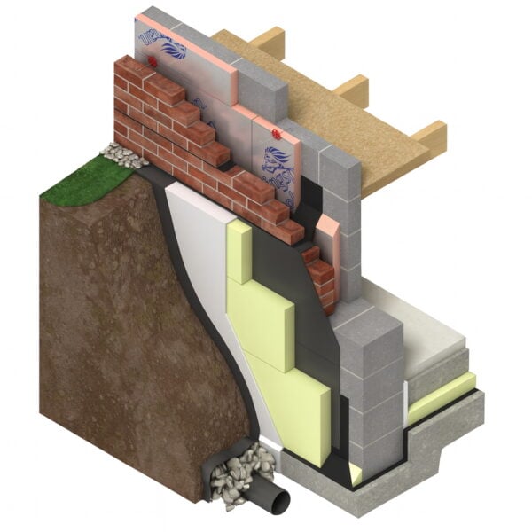 50mm Kingspan GreenGuard GG500 Extruded Polystyrene Insulation  Board 1250mm x 600mm (Pack of 8)