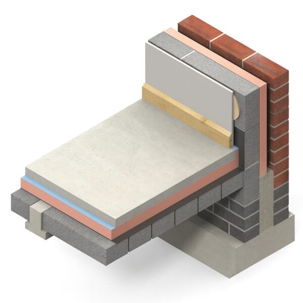 100mm Kingspan Kooltherm K103 Insulation Floorboard 2400mm x 1200mm Pack of 3 (8.64m2)