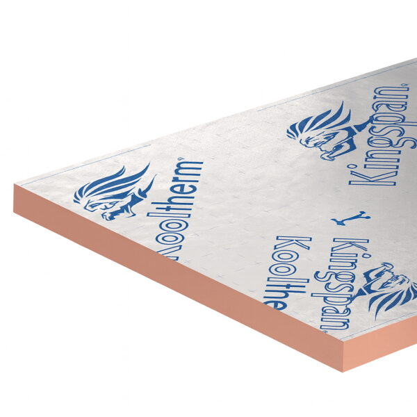 75mm Kingspan Kooltherm K15 Rainscreen Cladding Insulation 2400mm x 1200mm Pack of 4