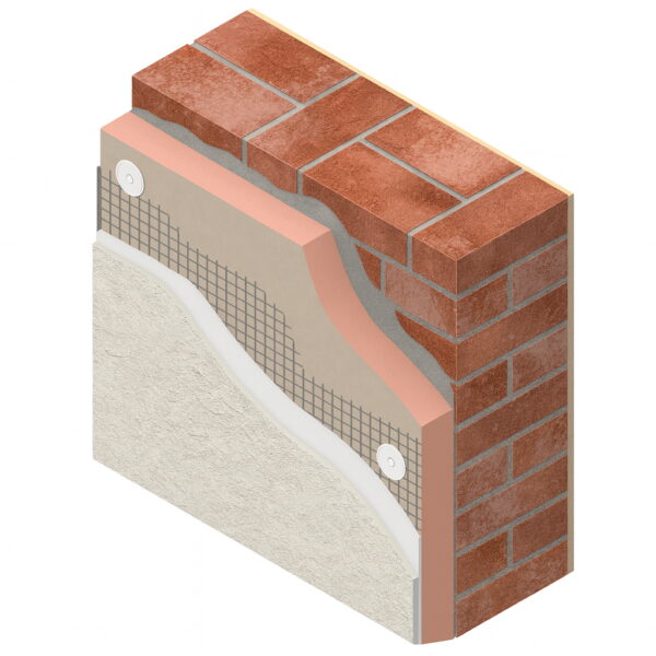 50mm Kingspan Kooltherm K5 External Wall Insulation Board 1200mm x 600mm Pack of 10 (7.20m2)