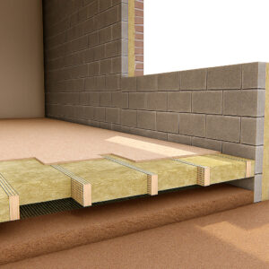 Rockwool Flexi Slab Application Floor