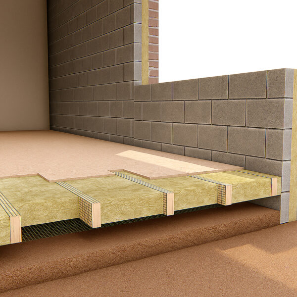 100mm Rockwool Flexi Slab Acoustic Insulation 1200mm x 600mm 4.32m2 Pack