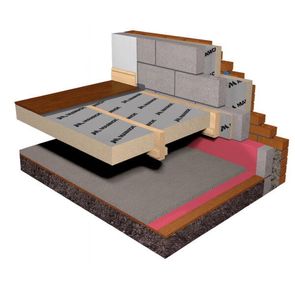 Mannok PIR Insulation Board Floor Insulation Suspended Timber Floor Between Joists