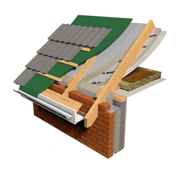 Mannok PIR Insulation Board Insulating A Pitched Roof Between And Below Rafters Cold Roof Insulation