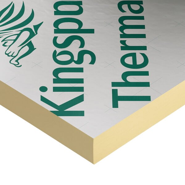 40mm Kingspan Therma TP10 / TF70 / TW55 PIR Insulation Board 2400mm x 1200mm (8' x 4') Pack of 8 (23.04m2)