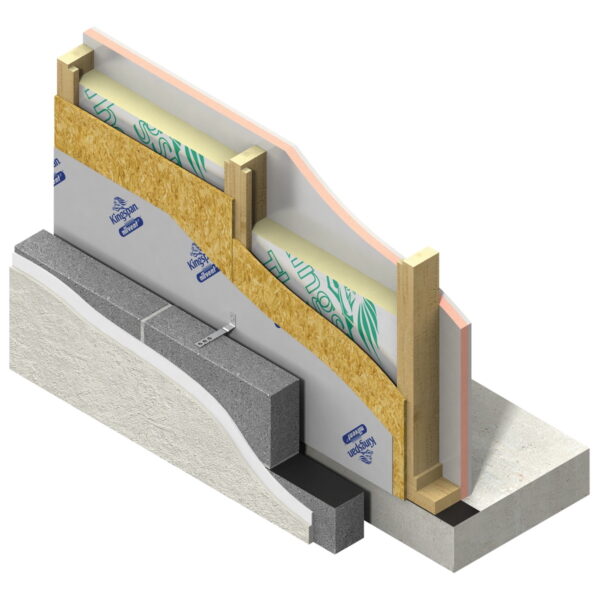 40mm Kingspan Therma TP10 / TF70 / TW55 PIR Insulation Board 2400mm x 1200mm (8' x 4') Pack of 8 (23.04m2)