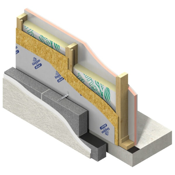 Kingspan Therma TP10 / TF70 / TW55 PIR Insulation Board 2400mm x 1200mm (8' x 4') Thermawall