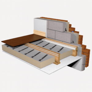 Suspended timber floors other than ground floor.