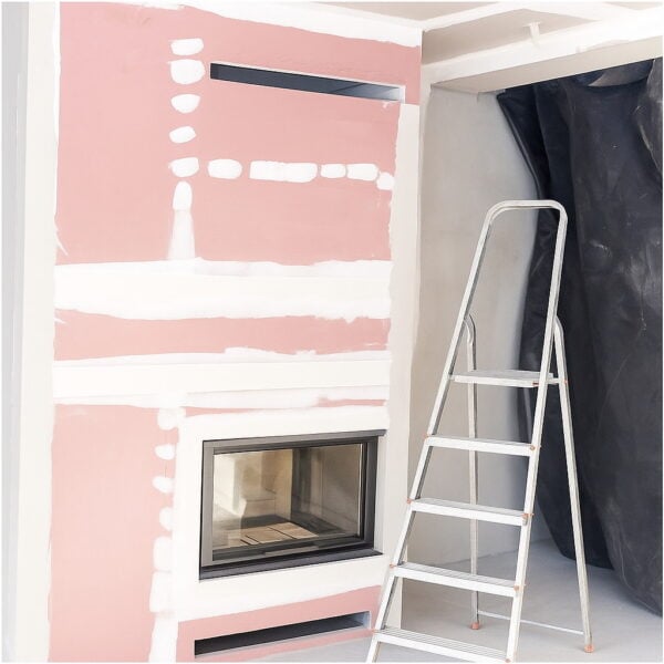 12.5mm Knauf Fire Panel Plasterboard Tapered Edge 2400mm x 1200mm (8′ x 4′)