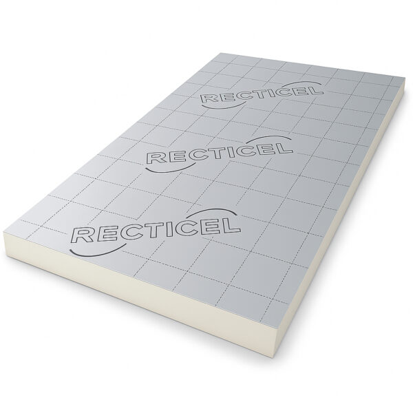 60mm Recticel Eurothane GP PIR Insulation Board 2400mm x 1200mm (8' x 4') 2.88m2