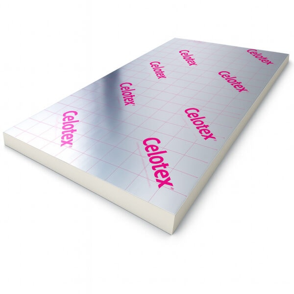 25mm Celotex TB4025 PIR Insulation Board 2400mm x 1200mm (8′ x 4′) 2.88m2