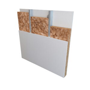 Knauf Acoustic Insulation Roll–Glass Mineral Wool Application Wall