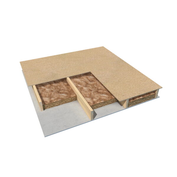 75mm Knauf Acoustic Insulation Roll - Glass Mineral Wool 17.4m2