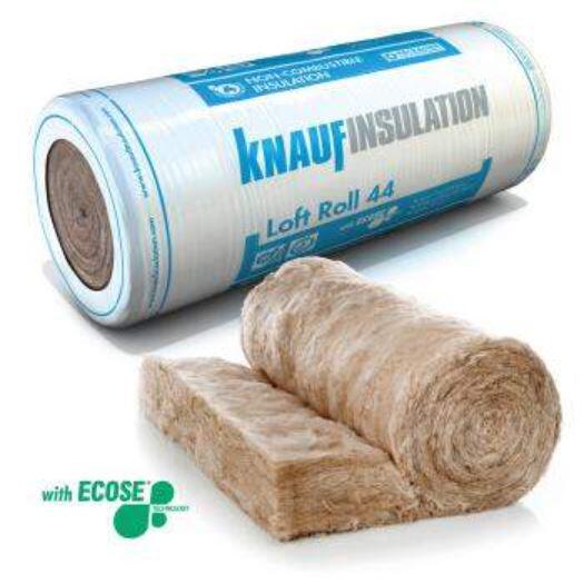 200mm Knauf Insulation Loft Roll 44 Combi-Cut 6.84m2 Roll | Insulation ...