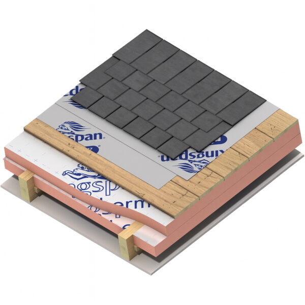 100mm Kingspan Kooltherm K107 Pitched Roof Board 2400mm x 1200mm Pack of 3 (8.64m2)