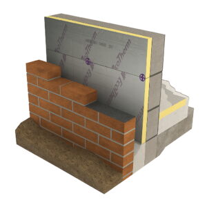Ecotherm Cavity Full Fill Insulation Board Application