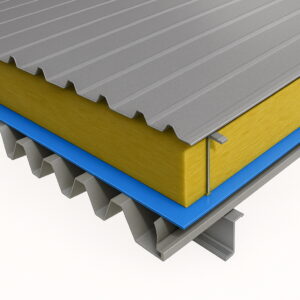 Superglass Cladding Matt Roof Application