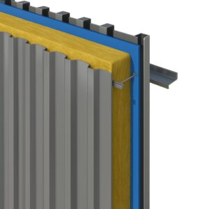 Superglass Cladding Matt Wall Application