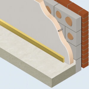 Celotex Insulated Plasterboard PL Wall Application