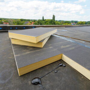 Recticel Powerdeck U Flat Roof Insulation Board Application