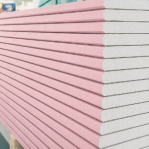12.5mm Gypfor Fire Plasterboard Tapered Edge 3000mm x 1200mm (9.8' x 4') Pallet of 42