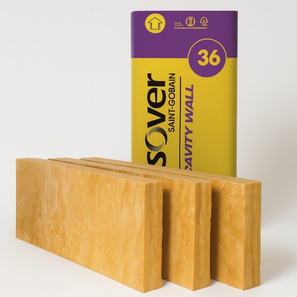 150mm Isover CWS 36 Cavity Wall Slab 3.28m2 Pack
