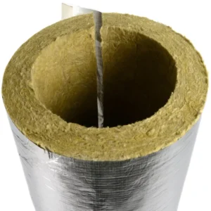 Rockwool Rocklap Aluminium Foil Faced Pipe Lagging 1000mm