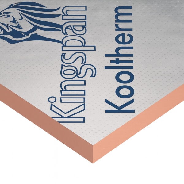 75mm Kingspan Kooltherm K15 Rainscreen Cladding Insulation 2400mm x 1200mm Pack of 4