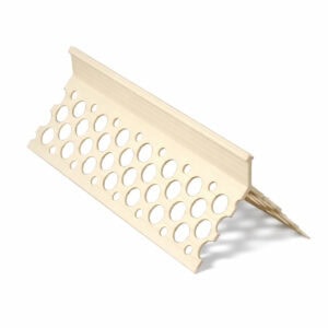 10mm Ivory Plastic Angle Bead 2.5m Pack of 50