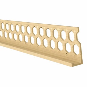 10mm Ivory Plastic Stop Bead 2.5m Pack of 50